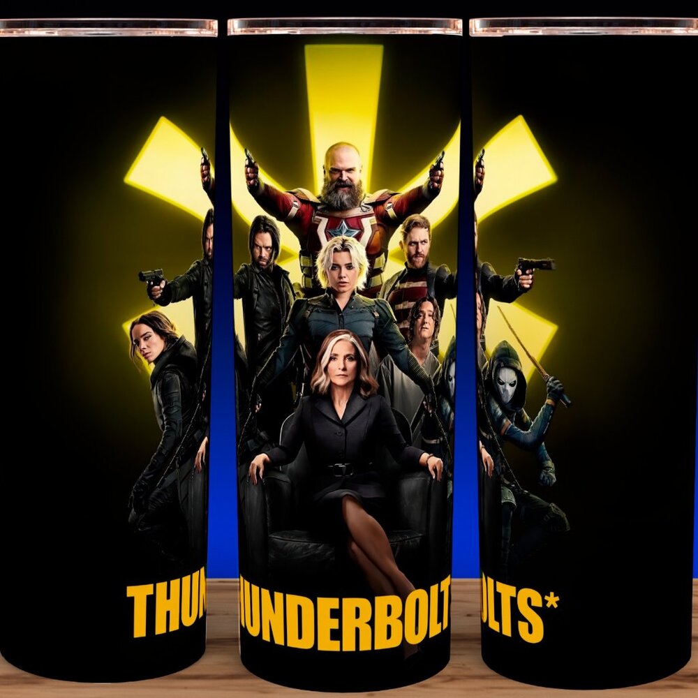 Thunderbolts * Comic Book Superhero Movie Cup Mug Tumbler 20oz